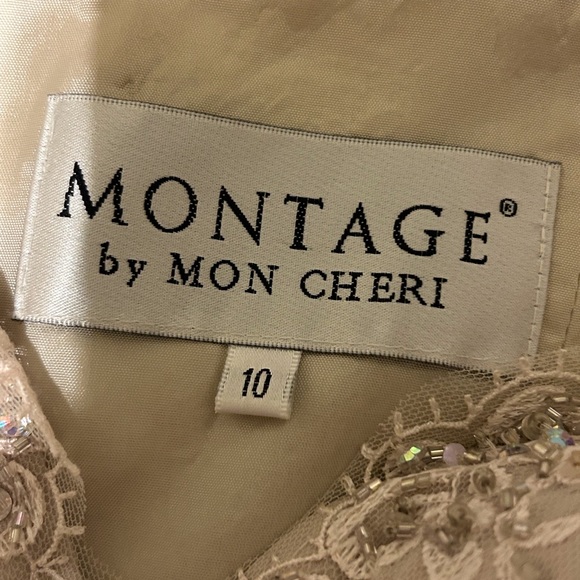 Champagne evening gown - Picture 3 of 7